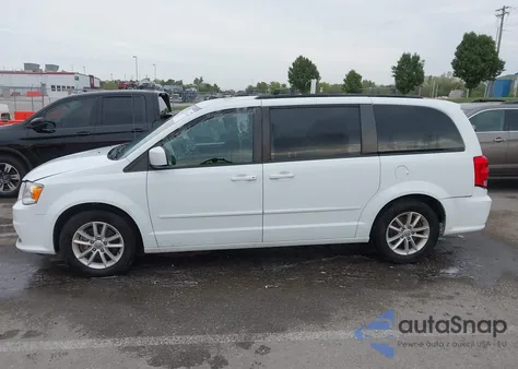 2016 Dodge Grand Caravan Sxt из США, поврежденный, VIN 2C4RDGCG5GR217248